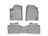 WeatherTech DigitalFit Floor Liners for 2015 2014 2013 2012 2011 2010 2009 Honda Pilot [Covers Front & Rear Row, Gray] | 46174-1-2