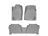 WeatherTech DigitalFit Floor Liners for 2010 2009 Kia Borrego [Covers Front & Rear Row, Gray] | 46182-1-2