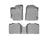 WeatherTech DigitalFit Floor Liners for 2011 2010 2009 Toyota Venza [Covers Front & Rear Row, Gray] | 46183-1-2