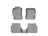 WeatherTech DigitalFit Floor Liners for 2013 2012 2011 2010 2009 Subaru Forester [Covers Front & Rear Row, Gray] | 461881-461662