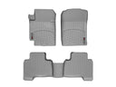 WeatherTech DigitalFit Floor Liners for 2013 2012 2011 2010 2009 2008 2007 2006 Suzuki Grand Vitara [Covers Front & Rear Row, Gray] | 46189-1-2