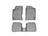 WeatherTech DigitalFit Floor Liners for 2010 2009 2008 2007 2006 2005 2004 2003 2002 2001 Chrysler PT Cruiser [Covers Front & Rear Row, Gray] | 46193-1-2