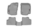 WeatherTech DigitalFit Floor Liners for 2009 2008 Saturn Astra [Covers Front & Rear Row, Gray] | 46195-1-2