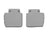 WeatherTech DigitalFit Floor Liners for 2017 2016 Maserati GranTurismo [Covers Rear (2nd) Row, Gray] | 462024