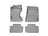 WeatherTech DigitalFit Floor Liners for IS250/IS350 [Covers Front & Rear Row, Gray] | 462041-462032