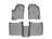 WeatherTech DigitalFit Floor Liners for 2010 2009 Ford Flex [Covers Front & Rear Row, Gray] | 46208-1-2