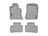WeatherTech DigitalFit Floor Liners for GLK300/GLK350 [Covers Front & Rear Row, Gray] | 46210-1-2