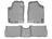 WeatherTech DigitalFit Floor Liners for 2013 2012 2011 Kia Soul [Covers Front & Rear Row, Gray] | 46211-1-4