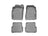 WeatherTech DigitalFit Floor Liners for Audi [Covers Front & Rear Row, Gray] | 46219-1-2