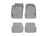 WeatherTech DigitalFit Floor Liners for A6/A6 Quattro [Covers Front & Rear Row, Gray] | 46219-1-3