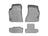 WeatherTech DigitalFit Floor Liners for 2010 2009 2008 Dodge Challenger [Covers Front & Rear Row, Gray] | 46222-1-2