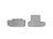 WeatherTech DigitalFit Floor Liners for 2010 2009 2008 Dodge Challenger [Covers Rear (2nd) Row, Gray] | 462222