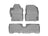 WeatherTech DigitalFit Floor Liners for xD/Yaris [Covers Front & Rear Row, Gray] | 46227-1-3