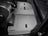 WeatherTech DigitalFit Floor Liners for Cadillac/Chevrolet/GMC [Covers Rear (2nd) Row, Gray] | 462355