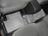 WeatherTech DigitalFit Floor Liners for 2013 2012 2011 2010 Mazda 3 [Covers Rear (2nd) Row, Gray] | 462402