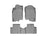 WeatherTech DigitalFit Floor Liners for 2014 2013 2012 2011 2010 Honda Insight [Covers Front & Rear Row, Gray] | 46241-1-2