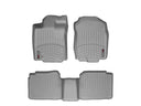 WeatherTech DigitalFit Floor Liners for Ford/Lincoln/Mercury [Covers Front & Rear Row, Gray] | 462431-461082