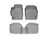 WeatherTech DigitalFit Floor Liners for 2010 2009 2008 2007 2006 2005 Scion tC [Covers Front & Rear Row, Gray] | 46247-1-2