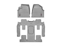 WeatherTech DigitalFit Floor Liners for Buick/Chevrolet/GMC/Saturn [Covers Front & Both Rear Rows, Gray] | 462511-461114