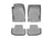WeatherTech DigitalFit Floor Liners for 2015 2014 2013 2012 2011 2010 Chevrolet Camaro [Covers Front & Rear Row, Gray] | 46267-1-2