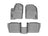 WeatherTech DigitalFit Floor Liners for 2010 Ford Taurus [Covers Front & Rear Row, Gray] | 46270-1-2