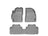WeatherTech DigitalFit Floor Liners for 2010 2009 2008 Mazda 5 [Covers Front & Rear Row, Gray] | 46274-1-2