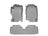 WeatherTech DigitalFit Floor Liners for 2005 2004 2003 2002 2001 Honda Civic [Covers Front & Rear Row, Gray] | 46282-1-2