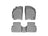 WeatherTech DigitalFit Floor Liners for 2008 2007 2006 2005 2004 Suzuki Forenza [Covers Front & Rear Row, Gray] | 46285-1-2