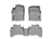 WeatherTech DigitalFit Floor Liners for GX460/4Runner [Covers Front & Rear Row, Gray] | 46286-1-2