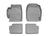 WeatherTech DigitalFit Floor Liners for 2008 2007 2006 2005 2004 2003 Toyota Corolla [Covers Front & Rear Row, Gray] | 462901-461092