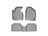 WeatherTech DigitalFit Floor Liners for 2010 Hyundai Tucson [Covers Front & Rear Row, Gray] | 46292-1-2