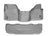WeatherTech DigitalFit Floor Liners for F-250 Super Duty/F-350 Super Duty [Covers Front & Rear Row, Gray] | 462931-460022