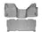 WeatherTech DigitalFit Floor Liners for F-250 Super Duty/F-350 Super Duty [Covers Front & Rear Row, Gray] | 462931-460023