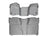 WeatherTech DigitalFit Floor Liners for Chevrolet/GMC [Covers Front & Rear Row, Gray] | 462941-460660