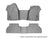 WeatherTech DigitalFit Floor Liners for 2014 2013 2012 2011 Chevrolet Tahoe [Covers Front & Rear Row, Gray] | 462941-462353
