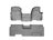 WeatherTech DigitalFit Floor Liners for 2014 2013 2012 2011 2010 Ford F-150 [Covers Front & Rear Row, Gray] | 462951-461792