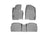 WeatherTech DigitalFit Floor Liners for 2015 2014 2013 2012 2011 Hyundai Sonata [Covers Front & Rear Row, Gray] | 46296-1-2