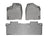 WeatherTech DigitalFit Floor Liners for 2012 2011 Toyota Sienna [Covers Front & Rear Row, Gray] | 46300-1-2