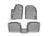 WeatherTech DigitalFit Floor Liners for 2016 2015 2014 2013 2012 2011 Lincoln MKS [Covers Front & Rear Row, Gray] | 463021-462372