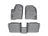 WeatherTech DigitalFit Floor Liners for 2019 2018 2017 2016 2015 2014 2013 2012 2011 Ford Taurus [Covers Front & Rear Row, Gray] | 463021-462702