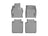WeatherTech DigitalFit Floor Liners for 2019 2018 2017 2016 2015 INFINITI Q70L [Covers Front & Rear Row, Gray] | 46304-1-3