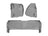 WeatherTech DigitalFit Floor Liners for F-250 Super Duty/F-350 Super Duty [Covers Front & Rear Row, Gray] | 46305-1-2