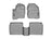 WeatherTech DigitalFit Floor Liners for 2019 2018 2017 2016 2015 2014 2013 2012 2011 2010 Lincoln MKT [Covers Front & Rear Row, Gray] | 463121-466502