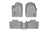 WeatherTech DigitalFit Floor Liners for Durango/Grand Cherokee [Covers Front & Rear Row, Gray] | 46324-1-2