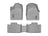 WeatherTech DigitalFit Floor Liners for 2012 2011 Dodge Durango [Covers Front & Rear Row, Gray] | 46324-1-4
