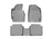 WeatherTech DigitalFit Floor Liners for 2013 2012 2011 Hyundai Elantra [Covers Front & Rear Row, Gray] | 46325-1-3