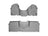 WeatherTech DigitalFit Floor Liners for Dodge/Ram [Covers Front & Rear Row, Gray] | 463281-460123