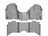 WeatherTech DigitalFit Floor Liners for Dodge/Ram [Covers Front & Rear Row, Gray] | 463281-462163