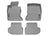 WeatherTech DigitalFit Floor Liners for BMW [Covers Front & Rear Row, Gray] | 463301-463133