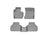WeatherTech DigitalFit Floor Liners for X3/X4 [Covers Front & Rear Row, Gray] | 46331-1-2